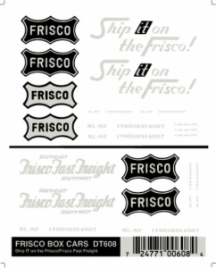 FRISCO BOX CAR SIOTF/FFF