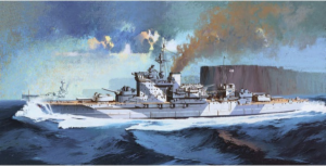 1:350 HMS WARSPITE