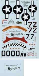 (N)1:32 DECAL-P-51C RED TAIL