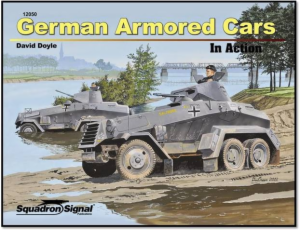 (N)GERMAN ARMORED CARS IN ACTION