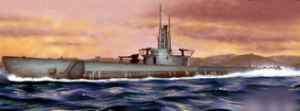 1:700 USS BALAO SS-285 SUB