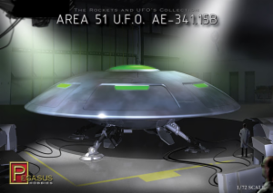 1:72 AREA 51 UFO AE-341.15B