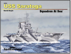 * USS SARATOGA SQDRN. AT SEA