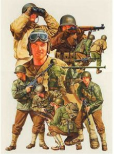 1/48 WWII US INFANTRY
