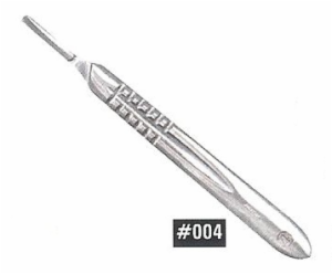 (N)LARGE SCALPEL HANDLE-STAINLESS