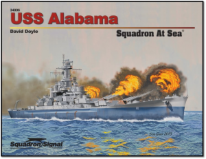 USS ALABAMA SQN IN ACTION