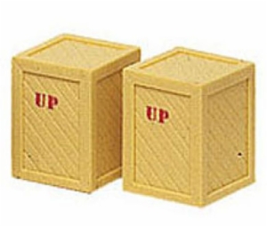 (D)G TWO LARGE SHIPPING CRATES