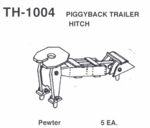 HO PIGGYBACK TRAILER HITCH