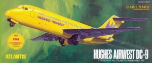 * 1:72 DC-9 AIRLINER HUGHES AIRWAYS