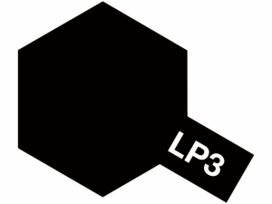 LP-3 FLAT BLACK 10ML LACQUER