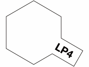 LP-4 FLAT WHITE 10ML LACQUER