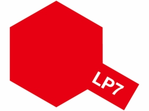 LP-7 PURE RED 10ML LACQUER