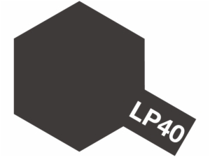 LP-40 METALLIC BLACK 10ML LACQUER