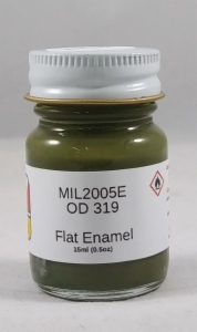 OD 319 - OLIVE DRAB - 15ML - FLAT ENAMEL