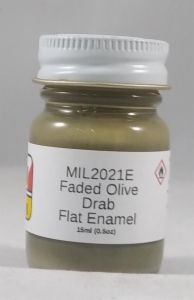 FADED OLIVE DRAB - 15ML - FLAT ENAMEL