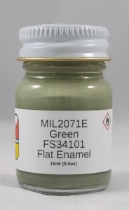 FS34101 GREEN - 15ML - FLAT ENAMEL