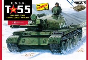 1:35 USSR T-55 BATTLE TANK