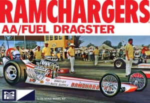 1:25 RAMCHARGERS FRONT ENG.DRAGSTER