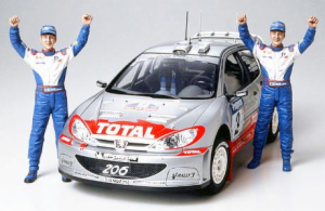 * 1/24 PEUGEOT 206 #2 WRC 2002
